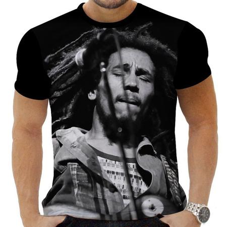 Imagem de Camiseta Camisa Personalizadas Musicas Bob Marley 1_x000D_