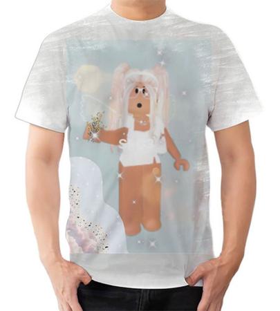 Blusa feminina baby look camiseta roblox turma personagens