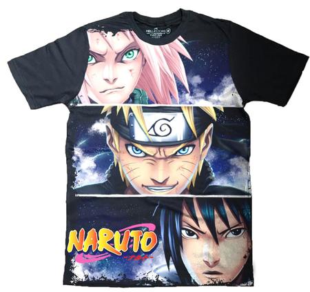 Kit 2 Camiseta Naruto Infantil Menino Sasuke e Boruto Desenho Anime - Efect  - Camiseta Infantil - Magazine Luiza