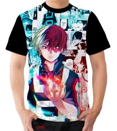 Camisa Camiseta Boku no Hero Academia -Personagens