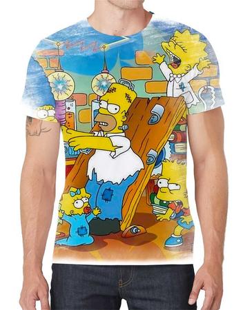 Camiseta Camisa Simpsons Desenho Kids Menino Masculina k20_x000D_