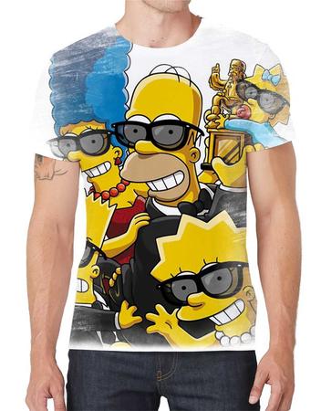 Camiseta Camisa Simpsons Desenho Kids Menino Masculina k20_x000D_ - jk  marcas - Camiseta Infantil - Magazine Luiza