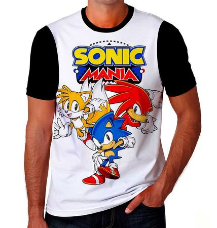 Blusa de Frio Moletom Full Sonic Filme Jogo com Capuz