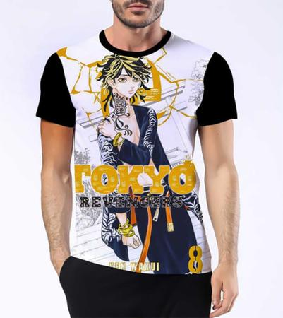 Camiseta/camisa Infantil Anime Tokyo Revengers - Personagens
