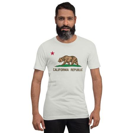 Imagem de Camiseta Camisa Tshirt Masculina - Urso California Republic