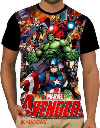 Camiseta Camisa Power Rangers Desenho Herois Menino Tv K009_x000D_ - JK  MARCAS - Camiseta Infantil - Magazine Luiza