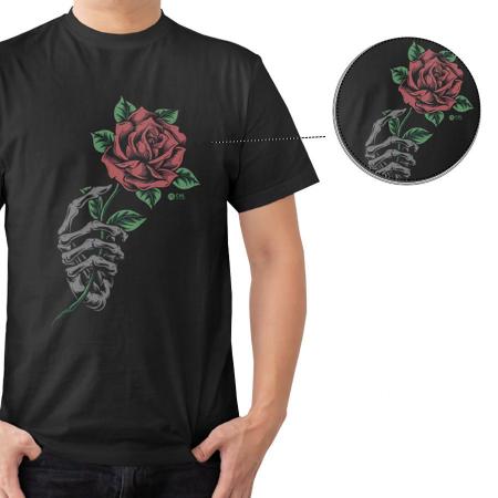 Imagem de Camiseta Canal CNL Preta Roses