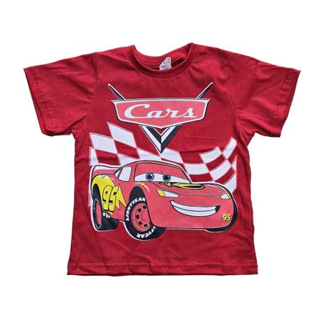 Imagem de Camiseta Carros Relâmpago McQueen Blusa Infantil Maj1216