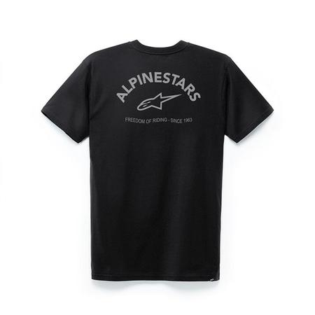 Imagem de Camiseta Casual Alpinestars Arced Preta