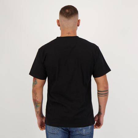 Camiseta champion script logo outline - black - gt23b-y06794 - Camiseta  Masculina - Magazine Luiza