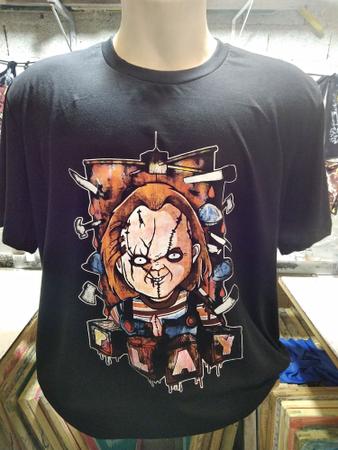 Camiseta Filme Chucky O boneco assassino - Personalizada