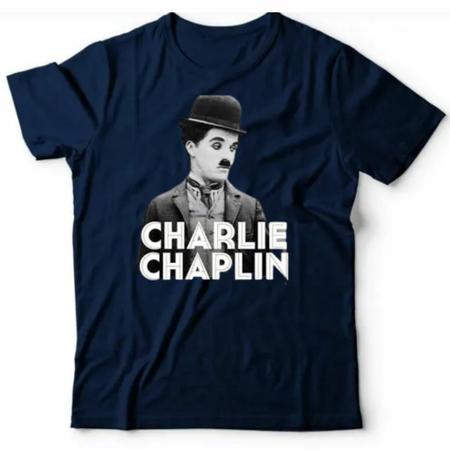 Camiseta cinema filmes - Charlie Chaplin - Inoctua - Camiseta