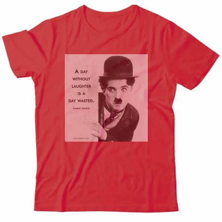 Camiseta cinema filmes - Charlie Chaplin - Inoctua - Camiseta