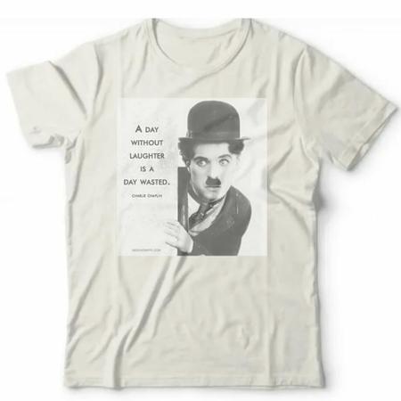 Camiseta cinema filmes - Charlie Chaplin - Inoctua - Camiseta