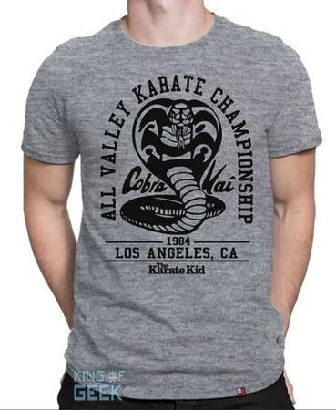 Imagem de Camiseta Cobra Kai Camisa Karate Kid Miyagi Filme Série Geek