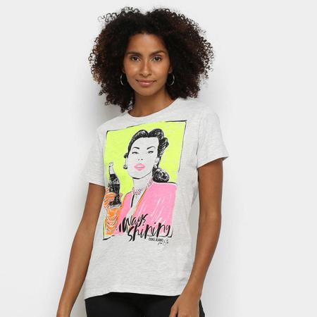 t shirt feminina coca cola