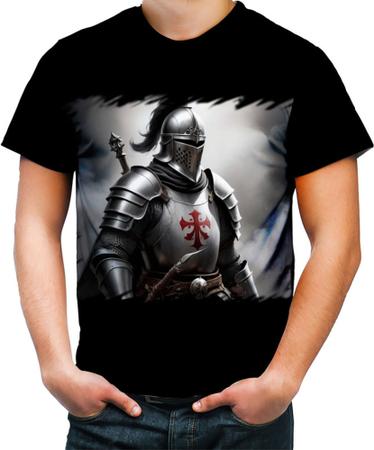 Imagem de Camiseta Colorida Cavaleiro Templário Cruzadas Paladino 6