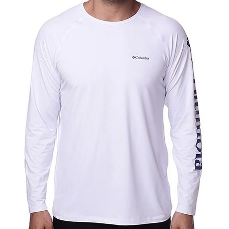 Imagem de Camiseta Columbia Aurora M/L (Branco, +50UV)