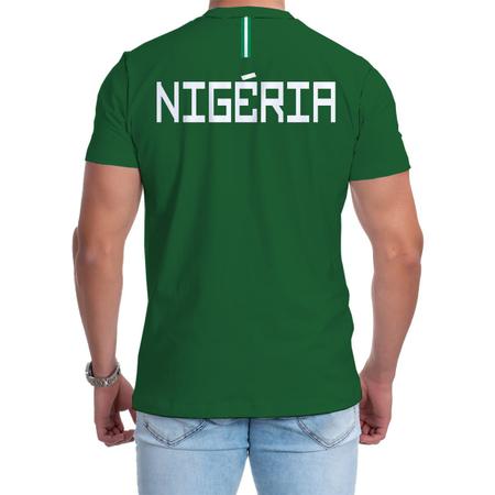 Camiseta Comemorativa Masculina Camisa Nigéria Futebol 2022