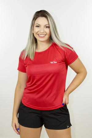 Imagem de Camiseta Confort Dry Feminina - Vermelho