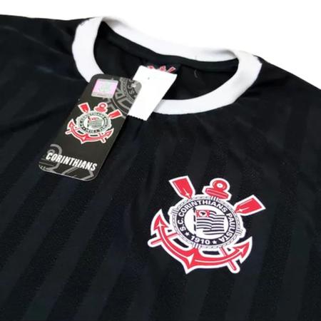 Imagem de Camiseta Corinthians Jacquard Vertical Masculina