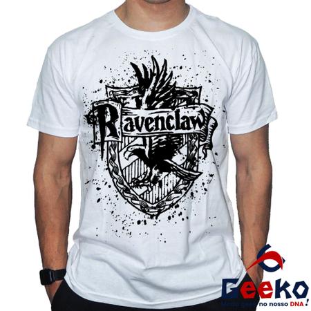Camiseta Branca - Harry Potter/ Ravenclaw / Corvinal
