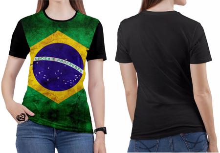 Camiseta Brasil Feminina
