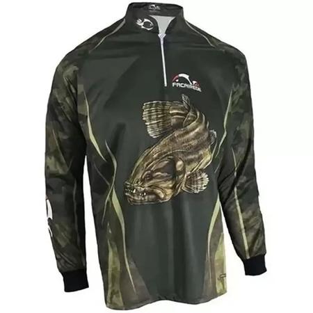 Camisa de Pesca Masculina Traíra Verde | Body Sports