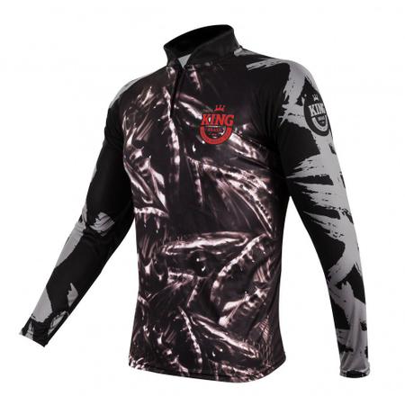 Imagem de Camiseta De Pesca King Proteção Solar Uv Atack 06 - Traira