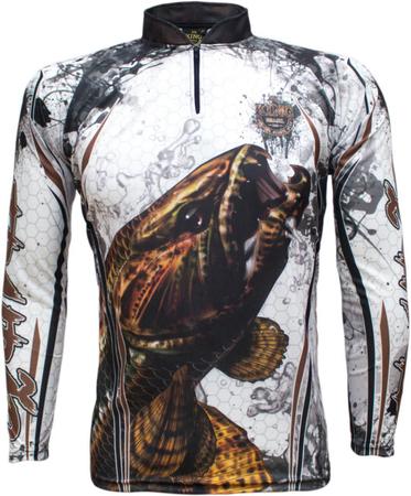 Imagem de Camiseta De Pesca King Proteção Solar Uv KFF300 - Traíra