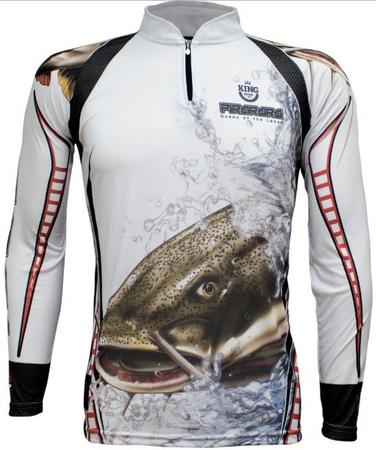 Imagem de Camiseta De Pesca King Proteção Solar Uv KFF303 - Pirarara