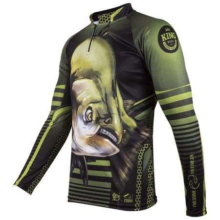 Imagem de Camiseta De Pesca King Proteção Solar Uv Viking 19 - Tamba