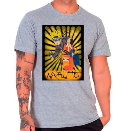 Camiseta anime naruto desenho masculina09 - DESIGN CAMISETAS - Outros Moda  e Acessórios - Magazine Luiza