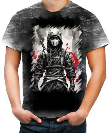 Imagem de Camiseta Desgaste Ciborgue Ninja Robô Espreita 6