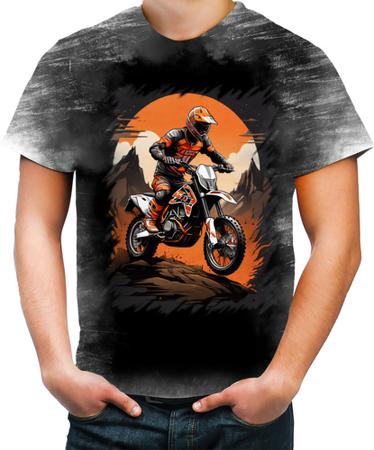 Imagem de Camiseta Desgaste de Motocross Moto Adrenalina 8