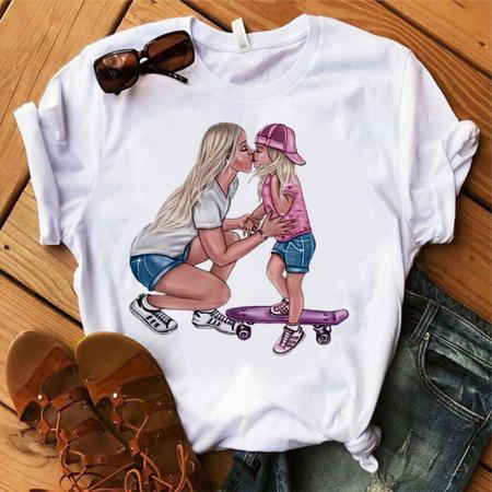 Imagem de Camiseta Dia Das Mães Tshirt Blusa Mãe e Filha Presente