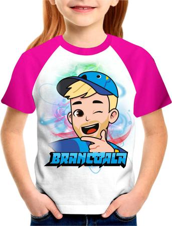 Camiseta Brancoala ROSA - Nova Coleção