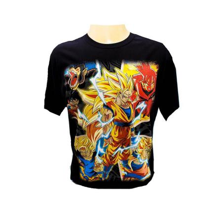 CAMISETA GOKU SUPER SAYAJIN 3