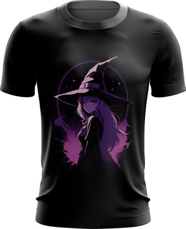 Imagem de Camiseta Dryfit Bruxa Halloween Púrpura Festa 7
