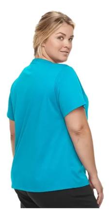 Imagem de Camiseta Dryfit Plus Size Feminina Academia Treino Malha