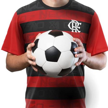 Camiseta Esportiva de Futebol Mengao Listrada Time do Povo