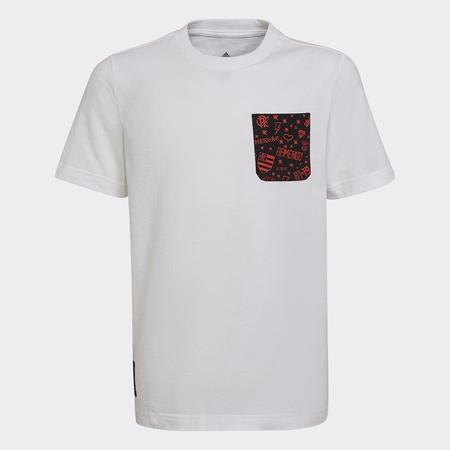 Camiseta Estampada CR Flamengo - Cinza adidas