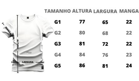 Imagem de Camiseta Estampada Tamanho Grande Plus Size Unieath