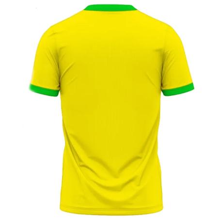 Camiseta eu amo brasil verde e amarelo copa futebol - Mago das