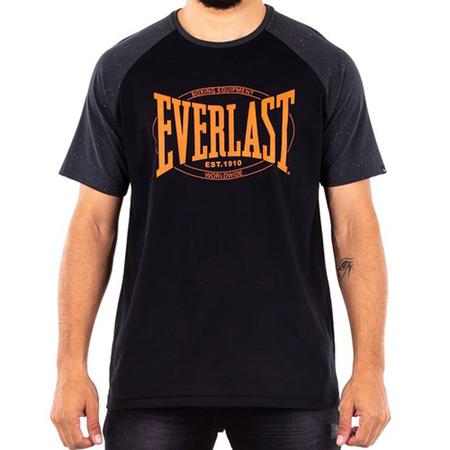 Camiseta Everlast Fundamentals Manga Curta Preto Masculina - Camisa e  Camiseta Esportiva - Magazine Luiza