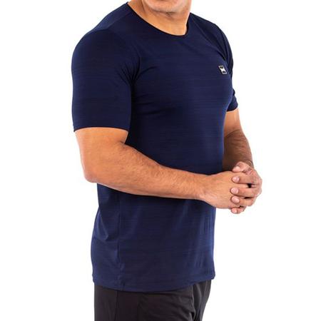 Camiseta Everlast Workout Manga Curta Azul Marinho Masculina