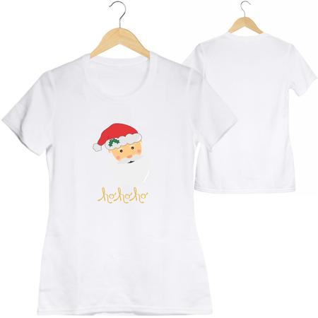 Imagem de Camiseta Feliz Natal 100% Algodão Tshirt Feminina Barato E4 Camiseta Cristã 100% Algodão T-shirt Feminina Gospel Exodo