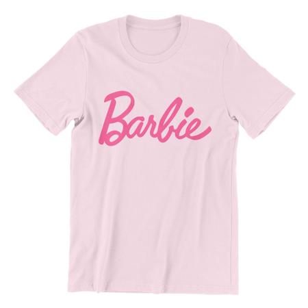 Camiseta T Shirt Barbie Girl Feminina Adulto Algodão 2023