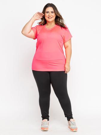 Imagem de Camiseta Feminina Dry Fit Plus Size