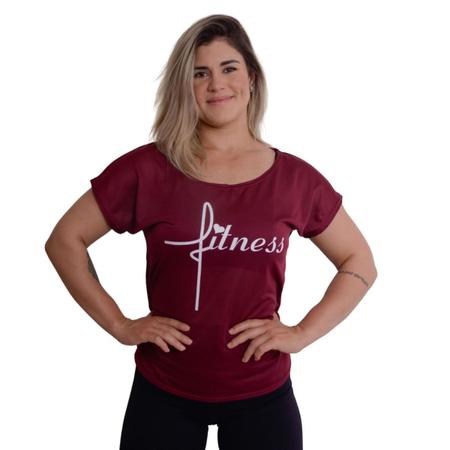 Imagem de Camiseta Feminina Dry Furadinho Fitness Academia Treino